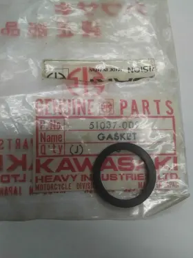 51037-009 Kawasaki 1966-2001 F G Ke Kh H Z Fuel Cock Cup Gasket Nos Oem