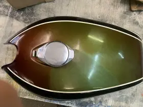 Z1b-75 Kawasaki 1975 Z1 900 Fuel Tank #3