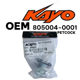 805004-0001 Kayo Oem Petcock Fuel Switch For K2 2022 And Older Models
