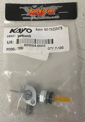 805004-0005 Kayo Oem Fuel Petcock Ts90 Ts-90 Offroad