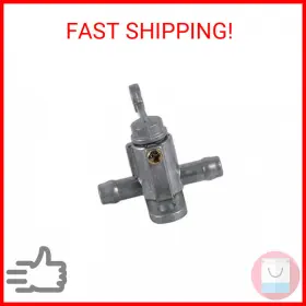5823935407 Keenso 8mm 516ftft Inline Switch Petrol Gas Tap Valve Onoff For Mot #2