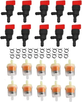 35857 Kipa Fuel Gas 1/4 Inch 90 Degree Shutoff Cutoff Valve Petcock For Tecumseh