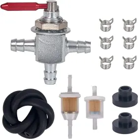 Mikatesi E633347 Two-way Fuel Cut-off Valves Kit Replaces For Scag 2-way Same As The Picture