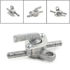Newyoutube 550741443326 6mm 1/4 Inch Inline Fuel Tank Tap Filter Petcock Switch For Pit Pro Dirt Bike Atv