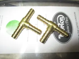 06-2344 Norton Genuine Commando Fuel Line Brass Pipe Inch T Made In The Uk
