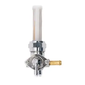 Onegercn Yjykg02-62168-81 Fuel Valve Petcock With Shut Off Fit For Harley 22mm Chrome