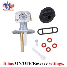 Oumurs 0470-445 For Arctic Cat 250 300 375 400 454 500 Fuel Valve Shut Off Petcock Gas Tank Assy