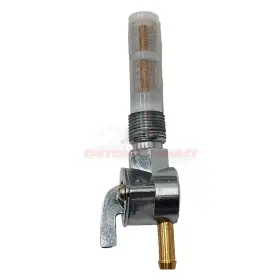 Outdoor-beast 619021550441 Chrome Fuel Valve Gas Tank Petcock For Sportster Viton 3/8 Inch Npt #2