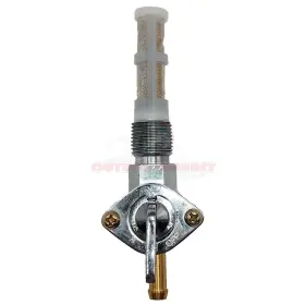 Outdoor-beast 619021550441 Chrome Fuel Valve Gas Tank Petcock For Sportster Viton 3/8 Inch Npt