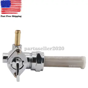 Partsseller2020 669894550017 Fuel Cock Valve Petcock Fits Dyna Electra Road Glide Fatbob Fatboy Lo Motorcycle