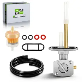 Amus00621 Partszen Gas Fuel Petcock Valve Switch Line For Kawasaki Bayou 220 Compact