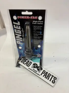 0705-0116 Pingel Black High Flow Power-flo 22mm Fuel Valve Petcock
