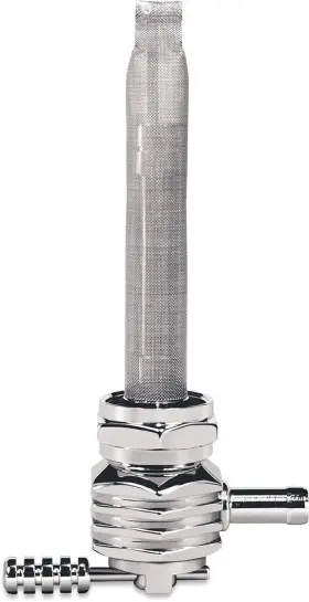 6311-chf Pingel Finned Chrome 22mm Hex Fuel Valve