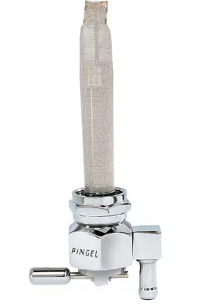 6381-ch Pingel Single Outlet Reserve Hex Valve-22mm H-d -6000 Series-90 3/8 Inch Hose Barb