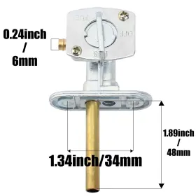 Z925303-pca Qazaky Pack-of-2 Fuel Gas Petcock Valve Switch Compatible With Suzuki Drz400 Drz350 #2