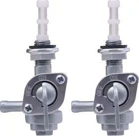 Rarozeek M10 1.25 Generator Gas Tank Fuel Switch Valve Pump Petcock Compatible With Silver