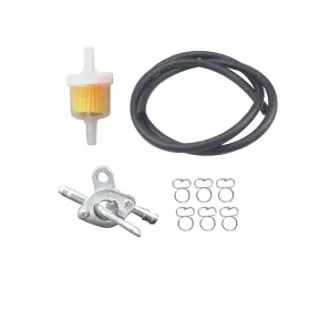 Mxbb362 Sabz Co. Universal Fuel Line Inline Filter Petcock Switch Shut Off Valve Replacem