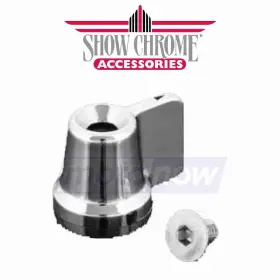 0zm0 Show Chrome Mn/0zm0 Fuel Shut Off Knob For 2010-2013 Honda Vt750rs Shadow Rs - Body Av