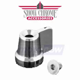 J389 Show Chrome Mn/j389 Fuel Shut Off Knob For 2013-2016 Honda Vt750ca Shadow Aero Abs - Rb
