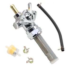 62168-81 Shtuomoland Pack Of 1 For Harley Sportster Motorcycle Gas Fuel Petcock Tank Valve