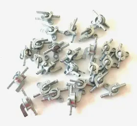 Shueysales 787177425286 25pc 1/4 Inch Universal Metal Inline Fuel Petcock Shut Off Switch Gas Atv Fpc14 U