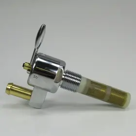 35-0581 Sifton Hi-flow 3/8 Inch Petcock Straight Down Outlet For 1955-1974 Harley Fx Fl Xl