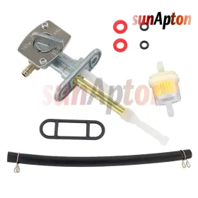 Sunapton 717331979393 Petcock Fuel Tank Shutoff Switch Valve For Kawasaki Kx100 Kx125 Kx250 Line