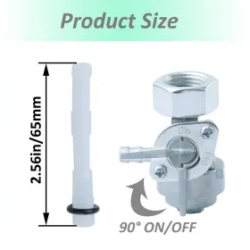 Ykg1 Suptizizkz 2pcs M16x1.5mm Generator Fuel Shut Off Petcock Valve For Predator Generac Dur #3