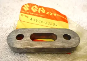 44380-31250 Suzuki New Oem Gas Tank Petcock Plate 1974 1975 1976 Gt750 Fuel Tap Mount Spacer #2