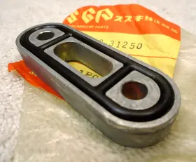 44380-31250 Suzuki New Oem Gas Tank Petcock Plate 1974 1975 1976 Gt750 Fuel Tap Mount Spacer #3
