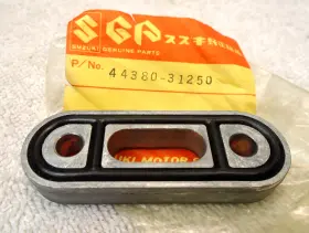 44380-31250 Suzuki New Oem Gas Tank Petcock Plate 1974 1975 1976 Gt750 Fuel Tap Mount Spacer