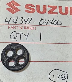 44341-04400 Suzuki - Oem 1 Nos 1978-1982 Genuine Jr50 Petcock Lever Packing Gasket/seal Jr 50