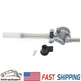 Topautoshop22 606278357329 For 1995-2007 Honda Shadow Vt1100c Vt1100t Fuel Gas Valve Petcock 16950-mah-023
