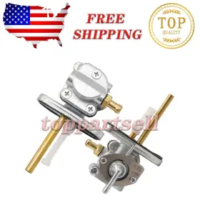 447-24510-02-00 Toppartsell 686558682600 447-24500-02-00 2pc Fuel Valve Petcock Fits Yamaha Xs750 Xs850 Xs1100 Non Vacuum