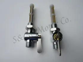 Triumph 83-2800 Fuel Petrol Gas Tank Tap Valve Petcock Set Bsa Norton T100 T120 Tr6 Tr7