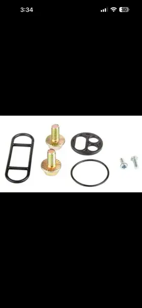 Tusk 1752110001 Fuel Petcock Shut Off Valve Repair Rebuild Kit For Suzuki Yamaha Kawasaki