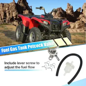 Uauto1 726215143782 1 Set Atv Fuel Gas Tank Petcock Valve With Lever For 70cc 90cc 100cc 110cc #2 Uauto1 726215143782 1 Set Atv Fuel Gas Tank Petcock Valve With Lever For 70cc 90cc 100cc 110cc #2