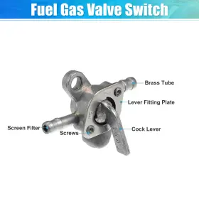 Uauto1 726215143782 1 Set Atv Fuel Gas Tank Petcock Valve With Lever For 70cc 90cc 100cc 110cc #3 Uauto1 726215143782 1 Set Atv Fuel Gas Tank Petcock Valve With Lever For 70cc 90cc 100cc 110cc #3
