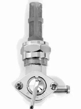 21-134 Ultima 80203 Fuel Petcock Valve 90 Degree Harley Softail Fxst Fxstc Fxsts Springer