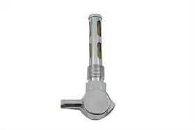 35-0405 V-twin Petcock Right Outlet Chrome Fits Harley Davidson