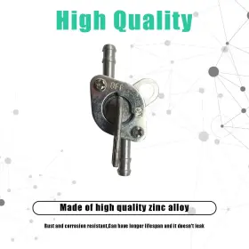 Yf-001 Welandya 2 Pcs Inline Fuel Tank Tap Valve Petcock On-off Switch For 50cc 70cc 90cc 100 #3