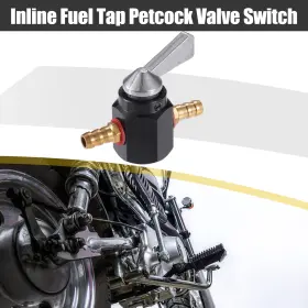 X Autohaux 716058217115 Petrol On-off Fuel Tap Petcock Valve Switch 6mm For Motorbike Go Kart Black X Autohaux 716058217115 Petrol On-off Fuel Tap Petcock Valve Switch 6mm For Motorbike Go Kart Black
