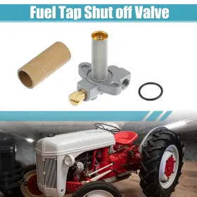 X Autohaux 767153261190 1 Set Car Fuel Tap Shut Off Valve Replacement For Ford Tractor 501 1955-1964