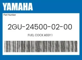 2gu-24500-02-00 Yamaha Genuine Fuel Cock Assy 1 -