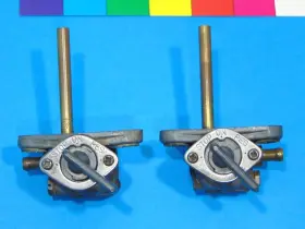 Yamaha 341-24161-02 1970 1971 1972 Xs1 Xs1b Xs2 Petcocks Gas Tank Fuel Xs650 Valve Left Right