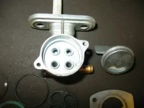 3fy-24500-01-00 Yamaha 1987 Xt600 Fuel Tank Petcock Gas Tap Valve Xt 550 600 #3