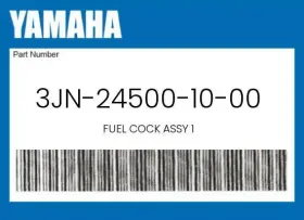 3jn-24500-10-00 Yamaha Genuine Fuel Cock Assy 1 -