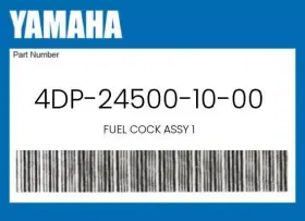 4dp-24500-10-00 Yamaha Genuine Fuel Cock Assy 1 -