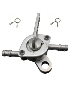 Aymk067 Yamakato Inline Gas Fuel Petcock Shut Off Valve 3/16 For Baja Nini Atv Dirt Super Pock