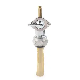 Zdl-kabusikikaisya1989usa 612073702905 Fuel Valve Petcock Straight For Harley Sportster Big Twin 1975-later 13/16 Inch Bung #3